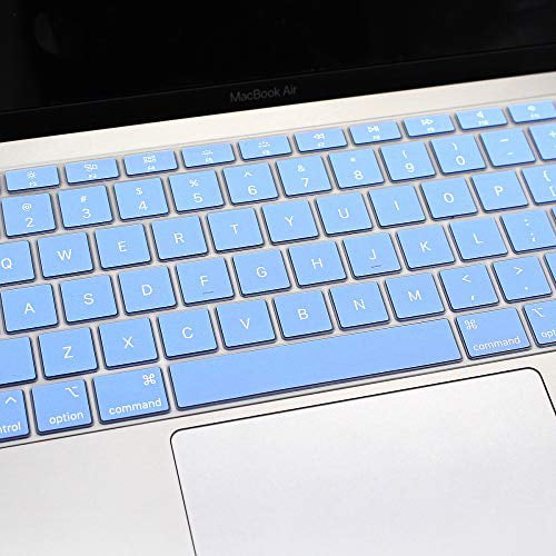 Se7enline MacBook Pro 16 inch Keyboard Cover 2019 Ultra Thin High Transparency TPU Skin Protector for MacBook Pro 16-inch Retina Model A2141 with Touch Bar US Layout Transparent/Clear