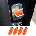 thumbnail image 1 of BotaniNest 4pcs Door Lock Covers Soundproofing Silicone Door Protective Cover Absorption Silicone Buffer Pad AntiCollision Absorption Pads Silent Buffer Pad Cover For Vehicle Truck, 1 of 7