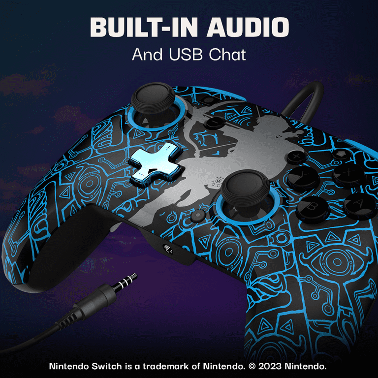 PDP REMATCH GLOW Wired Controller: Sheikah Shoot For PDP REMATCH GLOW Wired Controller: Sheikah Shoot For