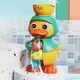 thumbnail image 1 of Juguetes De Baño De Ducha Los juguetes de rueda de agua de pato promueven la coordinación física para niños y niñas (verde), 1 of 7