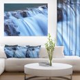 thumbnail image 1 of Fantastic Blue Water Cascade - Extra Large Landscape Canvas Art, 1 of 3