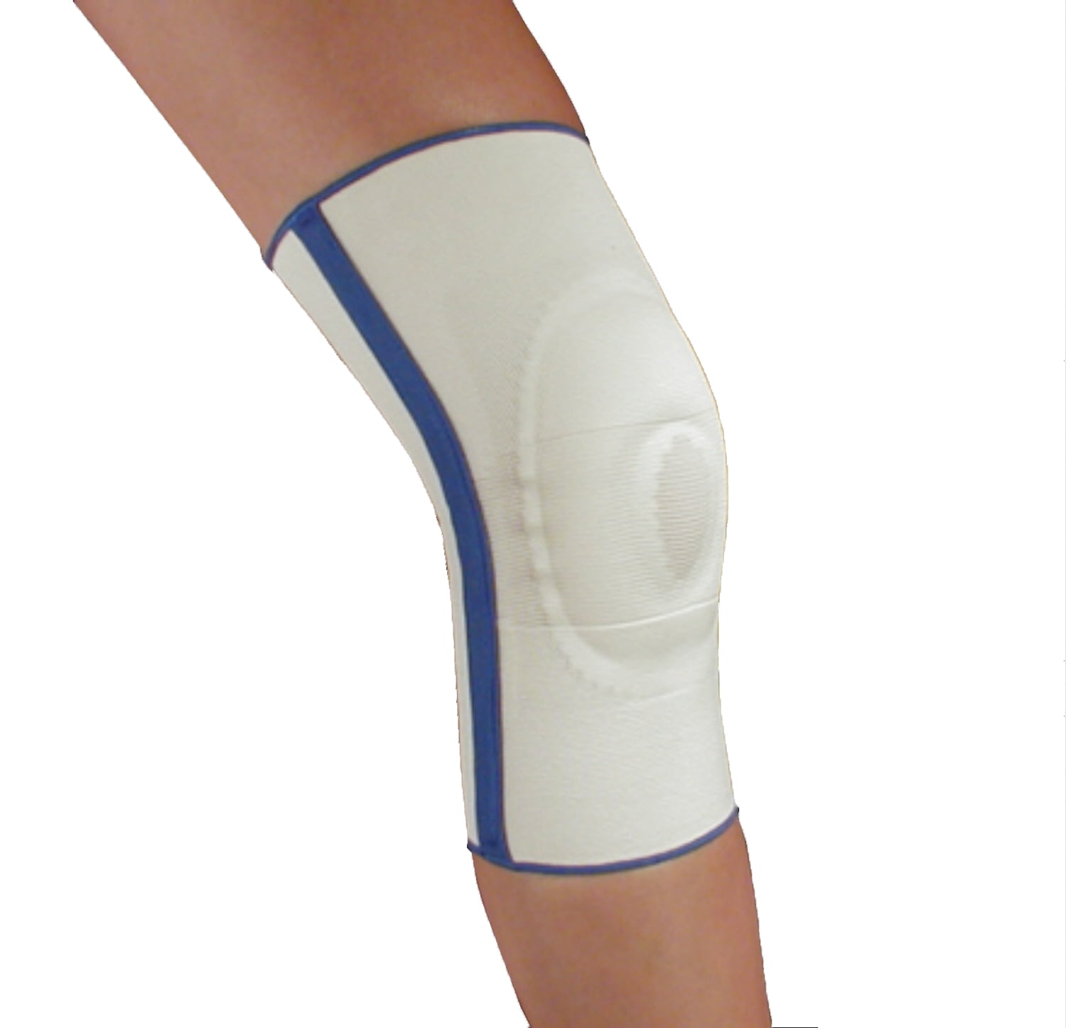 Alpha Medical Spiral Stay Knee Brace with Visco Patella Stabilizer for Enhanced Support and Comfort During Rehabilitation and Activity (XXX-Large Beige)