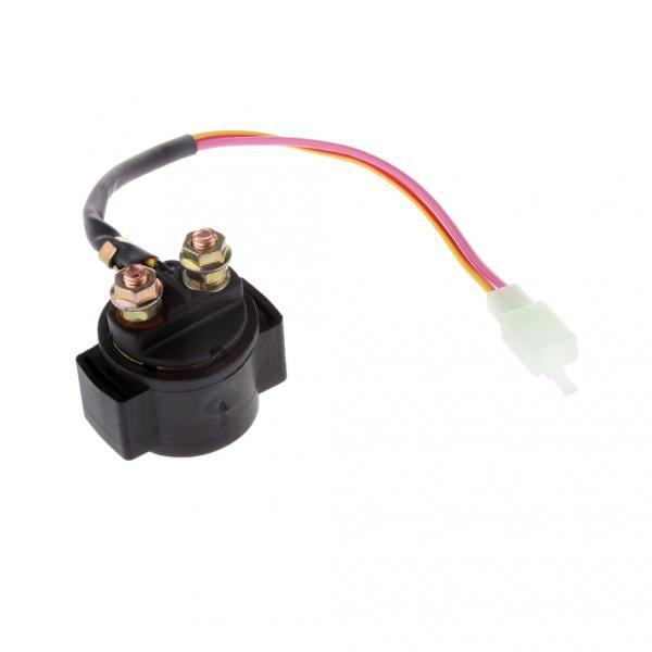 2pcs Solenoide de Arranque Zulema para Motor GY6 50cc-250cc ATV motocicleta