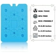 thumbnail image 2 of Ice Pack for Lunch Box and Cooler, Reusable and Long Lasting, Slim and Lightweight Design for Kids, 2 of 5
