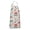 Pioneer Flower Floral-2, variant on Pioneer Flower Floral Print Pattern Apron for Women and Men, Cotton Linen Waterproof with Pockets, Adjustable, 33x27 Inch for Kitchen, Gardening, BBQ, Salon
