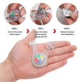 thumbnail image 2 of 10pc Tent String Rope Guard Waterproof Camping Hanging Lights Safety Warning Outdoor Mini Flashlight, 2 of 5