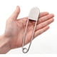 thumbnail image 3 of Tool Gadget Imperdibles de seguridad grandes, Imperdibles de 5 pulgadas, 6 PCS Imperdibles de seguridad de acero inoxidable grandes, Imperdibles de seguridad XL enormes y fuertes plateados,, 3 of 5