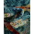thumbnail image 4 of Unique Loom Positano Collection Area Rug - Seashore (2' 2" x 6' 9" Runner Navy Blue/Blue), 4 of 7