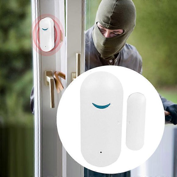 WiFi Door Magnetic Sensor Remote Doors Windows Alarm Tuya Door Magnetic Sensor--