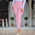 thumbnail image 2 of Pantalones largos casuales de moda para mujer, de cintura alta, ajustados, rectos, para oficina, elegantes, para primavera y otoño, ropa nueva para mujer, 2 of 5