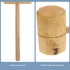 thumbnail image 4 of Hammer de madera Mallet Práctico Herramientas de carpintería carpintero, 4 of 4