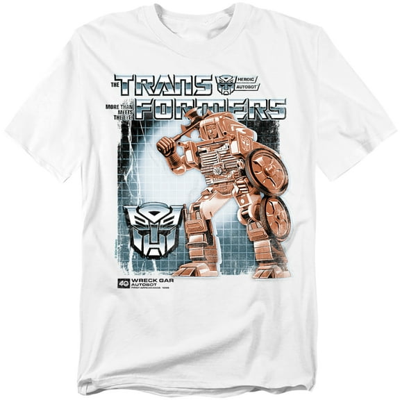 Transformers 40Th Anniversary T-Shirt Wreck Gar Box Unisex Graphic Tee for Men & Women