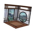 thumbnail image 2 of Bunblic 1/6 Backdrop Show Display Organizer Layout Scene, Display Simulation Parking Background for Vehicle Scene, Toy Action Figures Chinese, 2 of 8