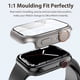 thumbnail image 2 of Serie 8 7 6 5 4 3 Cambio para carcasa de reacondicionamiento Ultra Apple Watch 45mm 44mm Diseño único Protector de pantalla PC iWatch 40mm 41mm/7/6/5/4/SE Deng Xun unisex, 2 of 2
