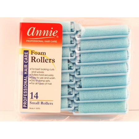 Foam Rollers (Color) Size: Small, For Best Looking Curls & Waves By Annie Ship from (Best Curlers For Wet Hair)