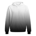 thumbnail image 2 of Vividxx Boys Hoodies Kids Gradient Pullover Long Sleeve Hooded Sweatshirt Loose Fit Casual Outdoor Jacket Fall Winter Clothes 10-11 Years, 2 of 4