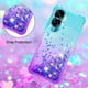 thumbnail image 4 of Funda para Honor 90 Lite 5G Transparente con Brillos Carcasa Protectora Antigolpes con Glitter Brillante, 4 of 5
