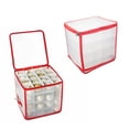 thumbnail image 1 of Transparent Storage Organizer Case for Storing Xmas LED Lights Garlands Christmas Tree Decorations, 1 of 9