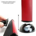 thumbnail image 6 of GOgroove USB Laptop Speaker Bar with 2 High Excursion Drivers , Clip-On & Portable Design (RED), 6 of 9