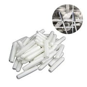 100 Pcs Universal Dishwasher Rack Tine Repair End Cover Caps, 1 inch Round Tips, Just Push on to Repair by PPX（White)