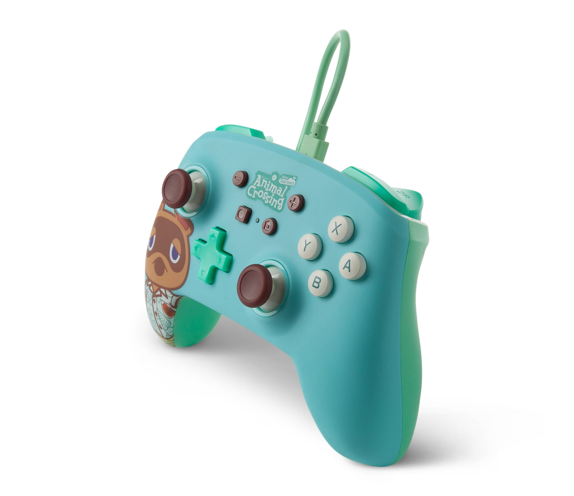 Toepassing Commissie Modderig PowerA Enhanced Wired Controller for Nintendo Switch - Animal Crossing: Tom  Nook - Walmart.com