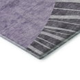 thumbnail image 4 of Addison Rugs Mayfield Washable Transitional Abstract Purple Rectangle Rug, 8' x 10', 4 of 6