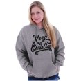 thumbnail image 3 of Keep It Christian Religion Faith Hoodie Sweatshirt Women Brisco Brands S, 3 of 4