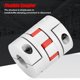 thumbnail image 2 of Acoplador Flexible, Superficie Lisa Elástica Del Acoplador Flexible De Araña Para Conectar El Codificador De Motor Paso A Paso Del Servomotor Ccdes Otros, 2 of 8