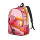 thumbnail image 1 of Disketp Colorful Cartoon Biplane Mochila de Lona Estampada, Mochila Escolar de Viaje Ligera para Estudiantes y Portátil-Medium, 1 of 5