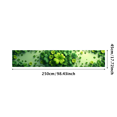 thumbnail image 3 of Cloverleaf Greenery Theme Background Banner Party Decorations St Patrick's Day Decor Event Backdrop Celebration Photography Props, 3 of 4