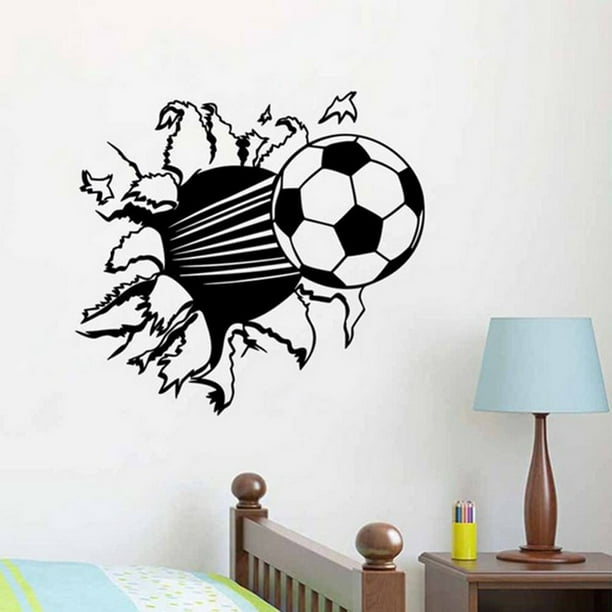 Teen Room Stickers, Football Wall Stickers, Personalized Boy Name