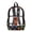 Dachshund Colorful Paw, variant on Clear Backpack for School, Heavy Duty Fabric & PVC Transparent Bookbag with Koala Floral Print, Large Capacity See Through Bag for College Women Men Travel
