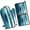 Blue and Grey, variant on Brown and Grey Abstract Art Artwork Kitchen Oven Mitt and Pot Holder Sets 2 Pcs for Baking, Cooking and Grilling, Heat Resistant Up To 392 °F