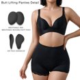 thumbnail image 4 of Women's Removable Pad Butt‑Lifting Shapewear, Lace Trim Boyshort Shaper for Hip Enhancement, Breathable For Daily And Party Wear, 4 of 8