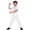 White, variant on Kids Boys Latin Dance Bodysuit Short Sleeve Sequin Shirt Leotard Gymnastics Unitards for Stage Performance White 6