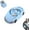 Blue, variant on New Exercise Wheel for Hamsters,Hamste r Silent Running Exercise Wheel,Clear Plastic Balls,Hamster Running Ball,or Hamster, Gerbils, Mice,Hedgehog and Other Small Pets (Blue)