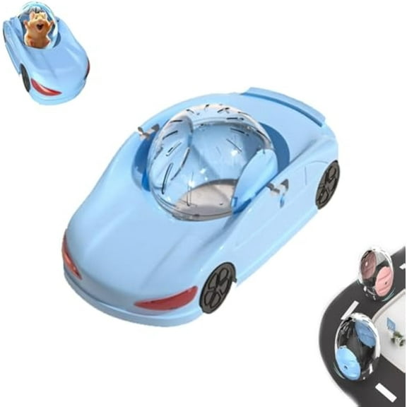 New Exercise Wheel for Hamsters,Hamste r Silent Running Exercise Wheel,Clear Plastic Balls,Hamster Running Ball,or Hamster, Gerbils, Mice,Hedgehog and Other Small Pets (Blue)