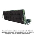 thumbnail image 3 of XXLYY Three Seat Swing Replacement Cushions, Porch Swing Cushions, Thickened Waterproof Polyester Fabric Bench Cushion with Ties, Replacement Cushion for Outdoor Patio Swing, 3 of 6