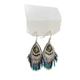 thumbnail image 4 of Pendientes colgantes Decoración Boho Drop Pendientes para Halloween Cosplay Azul, 4 of 8