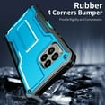 thumbnail image 5 of ExoGuard for T-Mobile Revvl 7 Pro 5G Case, Phone Case with Screen Protector and Kickstand (Blue), 5 of 7