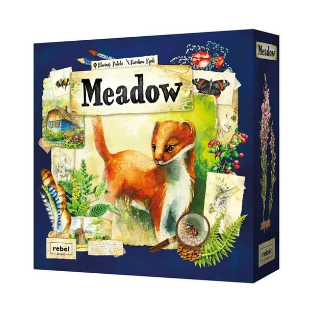 Juego de mesa Meadow Nature Observing Drafting Set Collection