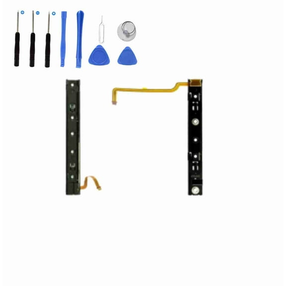 Eutoping Left Right Slider sliding rail with Flex Cable for Nintendo Switch Console