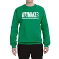 thumbnail image 2 of Wild Bobby Waymaker Inspirational/Christian Unisex Crewneck Graphic Sweatshirt, Kelly, 3X-Large, 2 of 5