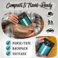 thumbnail image 3 of Juego de cribbage de viaje Dragonfly Escape plegable con bolsa, 3 of 7