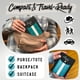 thumbnail image 3 of Juego de cribbage de viaje Dragonfly Escape plegable con bolsa, 3 of 7