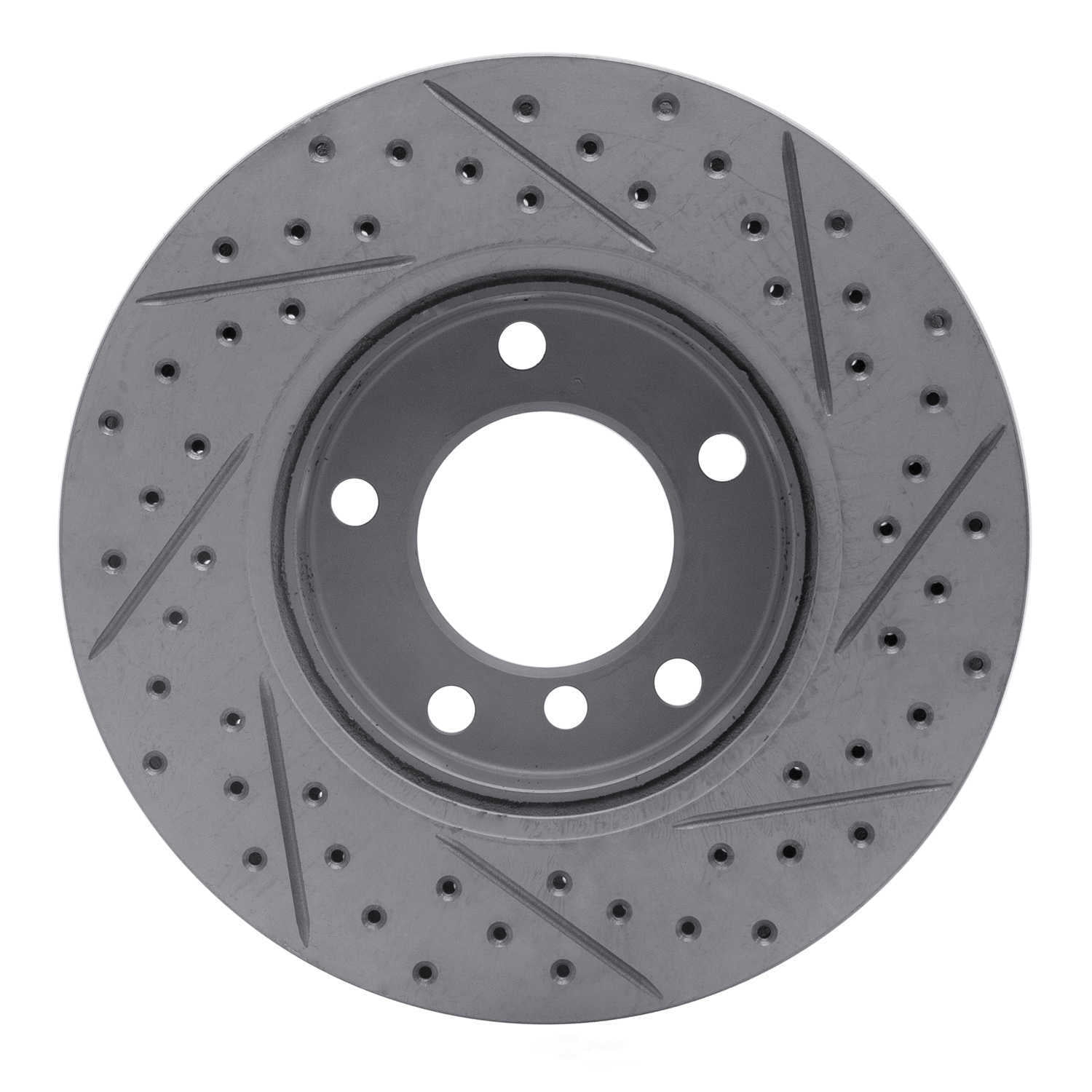 Dynamic Friction Company 830-31027L DFC Geoperformance Rotor - Drilled and Slotted