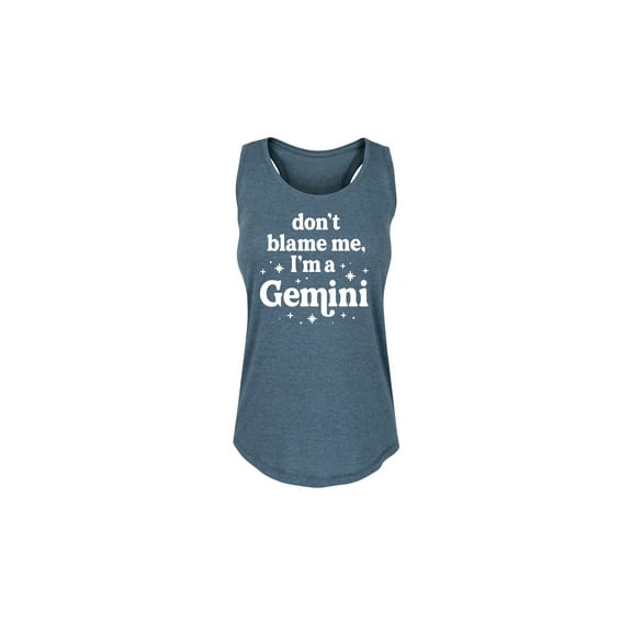 Instant Message - I'm A Gemini - Ladies Racerback Graphic Tank