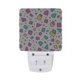 thumbnail image 5 of Yayeee LED Plug in Night Light for The Home with Auto Dusk to Dawn Light Sensors, 2 Pack, Beige Retro Pattern, 5 of 6
