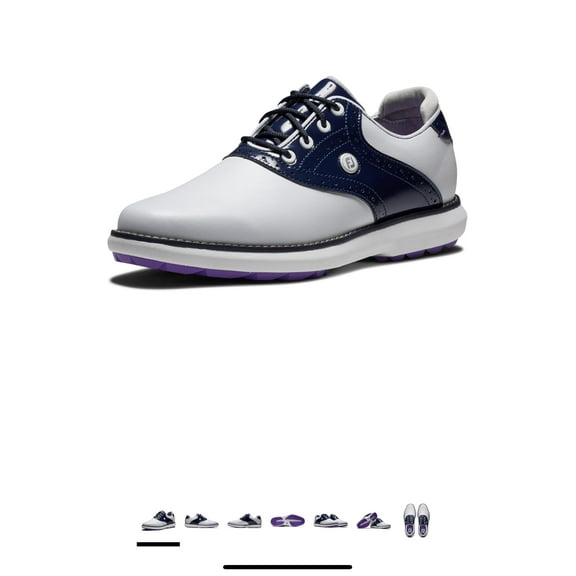 Footjoy Women’s Traditions Spikeless Golf Shoe 5.5