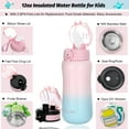 thumbnail image 6 of Oldley 12oz Insulated Stainless Steel Water Bottle with 2 Lids & Fruit Infuse Strainer, 6 of 11